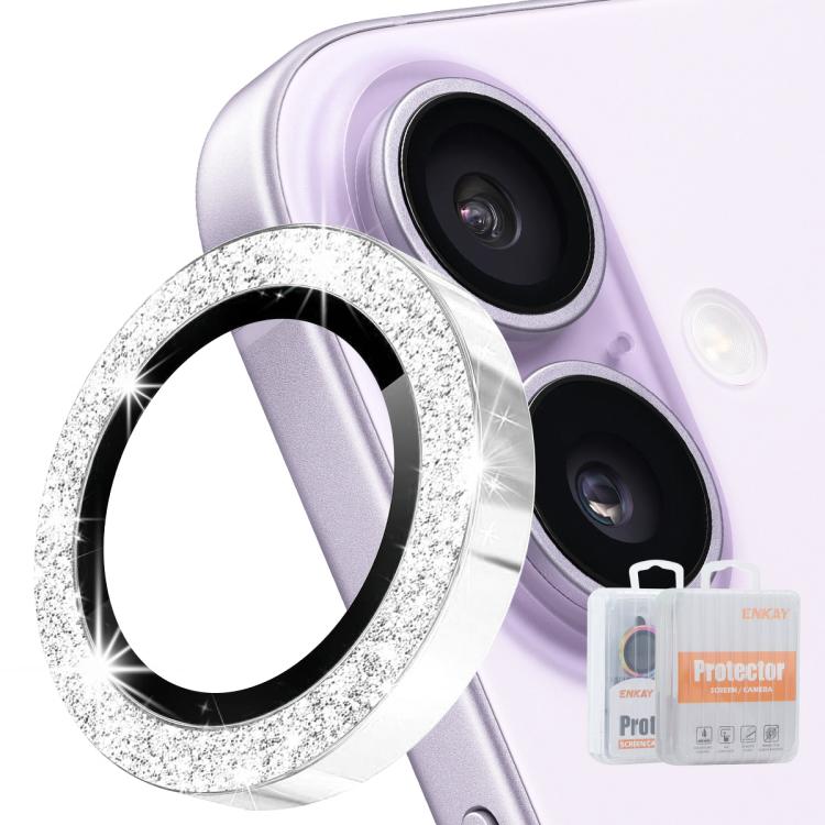 Película de Vidro Temperado de Liga de Alumínio com Lente Traseira Brilhante ENKAY Hat-Prince, Para iPhone 17 Pro / 17 Pro Max, Para iPhone 17, Para iPhone Air, Para iPhone 15 Pro / 15 Pro Max, Para iPhone 15 / 15 Plus