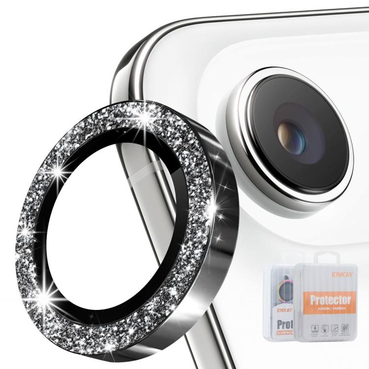 Película de Vidro Temperado de Liga de Alumínio com Lente Traseira Brilhante ENKAY Hat-Prince, Para iPhone 17 Pro / 17 Pro Max, Para iPhone 17, Para iPhone Air, Para iPhone 15 Pro / 15 Pro Max, Para iPhone 15 / 15 Plus