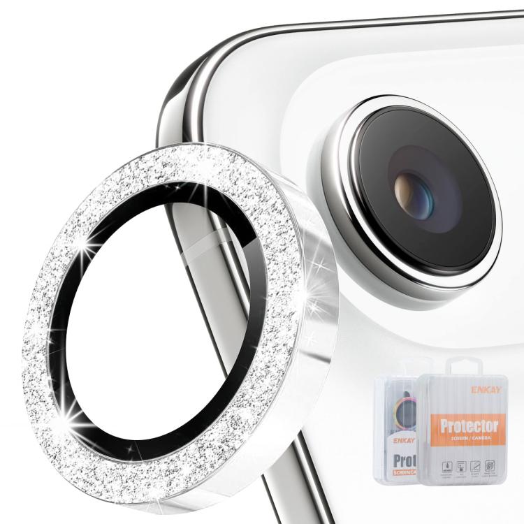 Película de Vidro Temperado de Liga de Alumínio com Lente Traseira Brilhante ENKAY Hat-Prince, Para iPhone 17 Pro / 17 Pro Max, Para iPhone 17, Para iPhone Air, Para iPhone 15 Pro / 15 Pro Max, Para iPhone 15 / 15 Plus