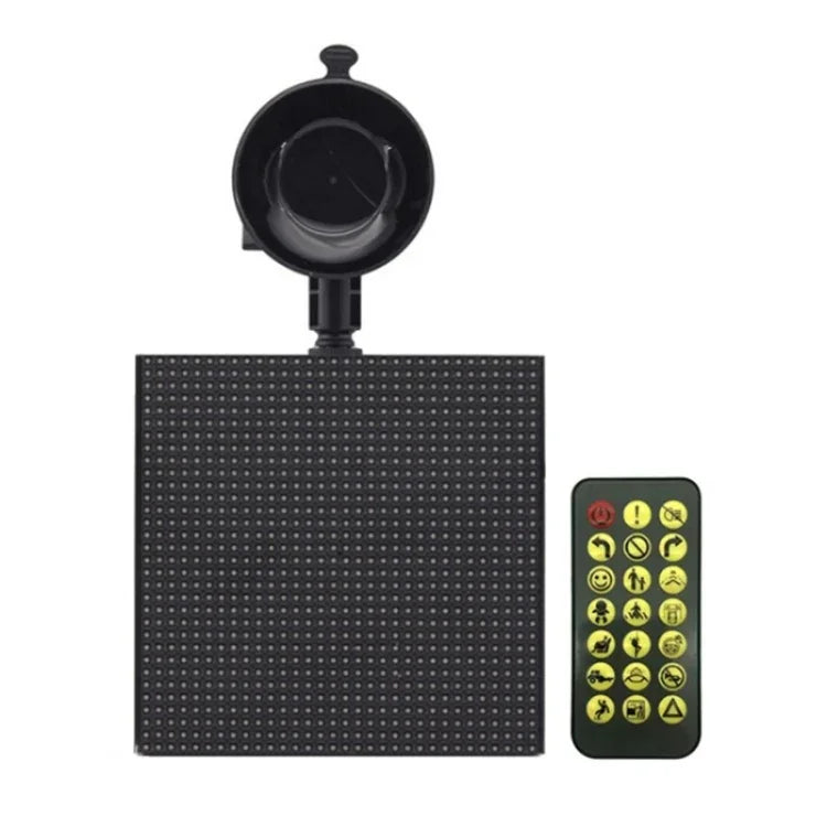 Painel de Matriz LED de Mensagem Rolante para Para-brisas Traseiro de Carro P64L, Ecrã de Expressão de Texto DIY, P64L