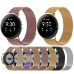 Pulseira de Malha Magnética de Aço Milanesa, Para Google Pixel Watch 2