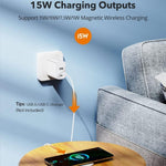 DS-WXC103 Carregador Sem Fios Magnético MagSafe 15W Máximo para iPhone 15/14/13 / AirPods Pro, Sem Adaptador, WXC103