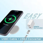 DS-WXC103 Carregador Sem Fios Magnético MagSafe 15W Máximo para iPhone 15/14/13 / AirPods Pro, Sem Adaptador, WXC103