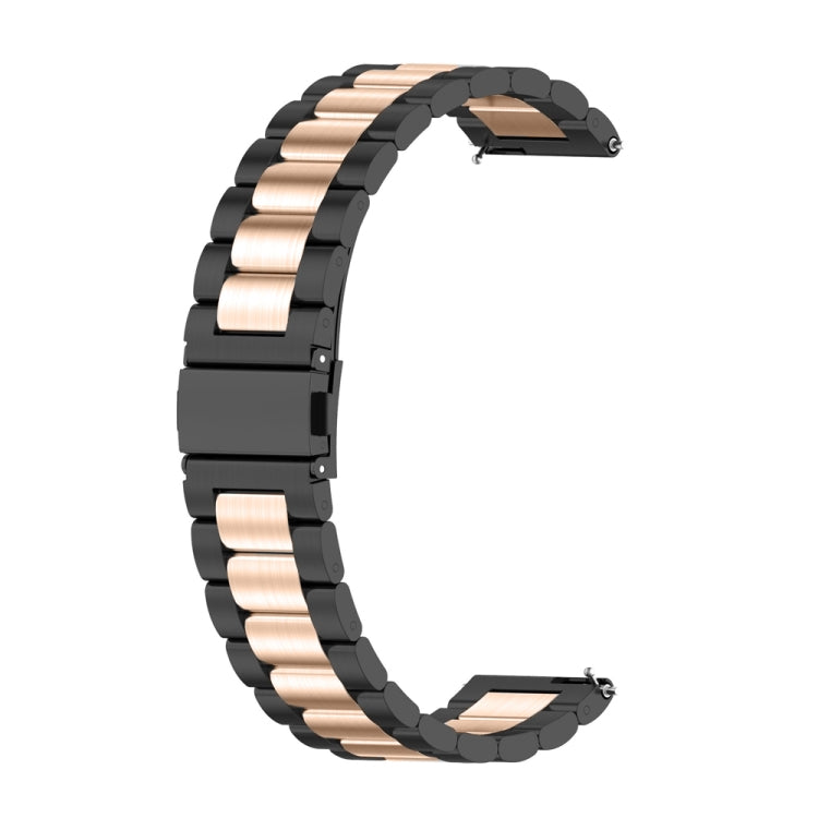 Three Bead Stainless Steel Metal Watch Band, For Huawei Watch GT4 46mm
