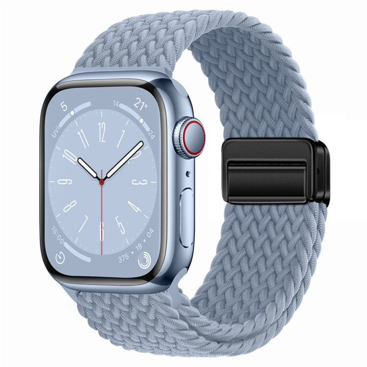 Pulseira de Relógio Magnética em Nylon Trançado com Fecho Dobrável, Para Apple Watch Series 3 38mm, Para Apple Watch Series 3 42mm