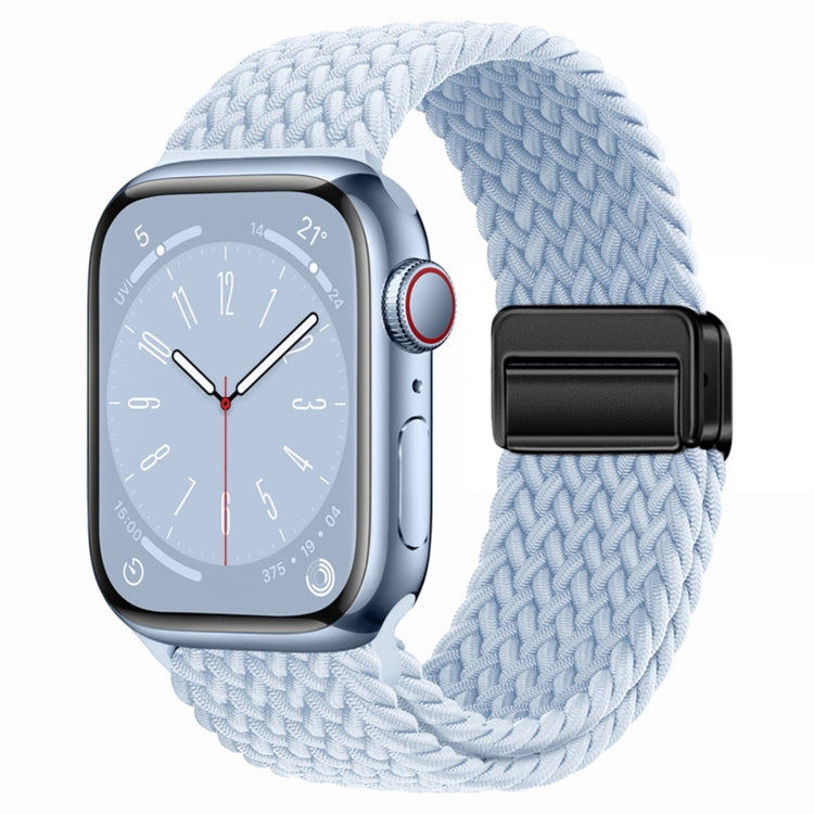 Pulseira de Relógio Magnética em Nylon Trançado com Fecho Dobrável, Para Apple Watch Series 3 38mm, Para Apple Watch Series 3 42mm