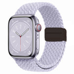 Pulseira de Relógio Magnética em Nylon Trançado com Fecho Dobrável, Para Apple Watch Series 3 38mm, Para Apple Watch Series 3 42mm
