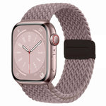 Pulseira de Relógio Magnética em Nylon Trançado com Fecho Dobrável, Para Apple Watch Series 3 38mm, Para Apple Watch Series 3 42mm