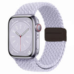 Pulseira de Relógio Magnética em Nylon Trançado com Fecho Dobrável, Para Apple Watch Series 3 38mm, Para Apple Watch Series 3 42mm