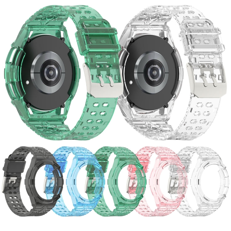 Correia de Relógio Integrada em TPU Glacier, Para Samsung Galaxy Watch6 Classic 47mm R960, Para Samsung Galaxy Watch6 Classic 43mm R950