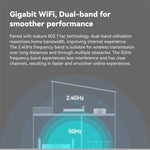 LB-LINK WR1210M Extensor de Rede WiFi 5G 1200Mbps Roteador Sem Fios Dual Band