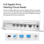 LB-LINK WR1300H Roteador Sem Fios Repetidor WiFi Dual Band 5G Alta Velocidade 1200M Com Porta Gigabit Completa