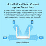 LB-LINK WR1300H Roteador Sem Fios Repetidor WiFi Dual Band 5G Alta Velocidade 1200M Com Porta Gigabit Completa