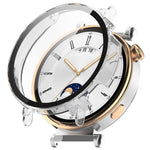 PC+Tempered Glass Integrated Smart Watch Case, For Huawei Watch GT4 46mm, For Huawei Watch GT4 41mm, For Honor Watch 4 Pro