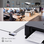 Servidor de Impressora Sem Fios USB2.0 WAVLINK NU516U1 com LAN / Ponte WiFi 10 / 100Mbps, Plugue US, Plugue UK, Plugue EU, Plugue AU