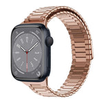 Correia de Relógio de Metal Magnética de Aço Inoxidável Bamboo, Para Apple Watch Series 8 41mm, Para Apple Watch Series 8 45mm, Para Apple Watch SE 2022 40mm, Para Apple Watch SE 2022 44mm, Para Apple Watch Series 7 41mm, Para Apple Watch Series 7 45mm