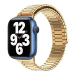 Correia de Relógio de Metal Magnética de Aço Inoxidável Bamboo, Para Apple Watch Series 8 41mm, Para Apple Watch Series 8 45mm, Para Apple Watch SE 2022 40mm, Para Apple Watch SE 2022 44mm, Para Apple Watch Series 7 41mm, Para Apple Watch Series 7 45mm
