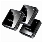 Microfone Lavalier Sem Fios com Redução de Ruído SX39 para iPhone com Transmissor Duplo + Recetor, Para iPhone