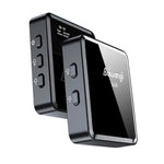 Microfone Lavalier Sem Fios com Redução de Ruído SX39 para iPhone com Transmissor Duplo + Recetor, Para iPhone