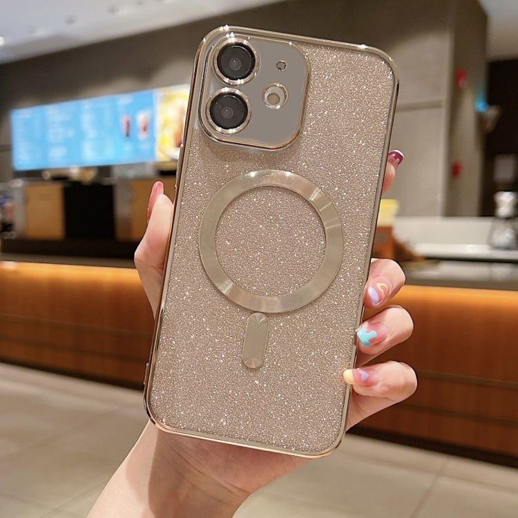 Capa de Telemóvel TPU MagSafe com Electroplating de Glitter, Para iPhone 11 Pro Max, Para iPhone 11, Para iPhone 11 Pro, Para iPhone X / XS, Para iPhone XR, Para iPhone XS Max