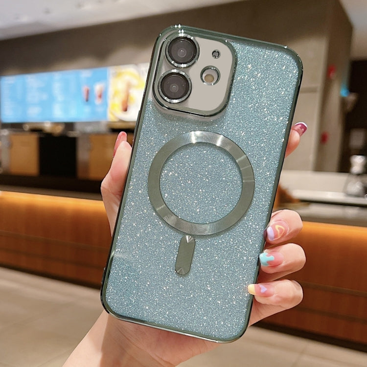 Capa de Telemóvel TPU MagSafe com Electroplating de Glitter, Para iPhone 11 Pro Max, Para iPhone 11, Para iPhone 11 Pro, Para iPhone X / XS, Para iPhone XR, Para iPhone XS Max