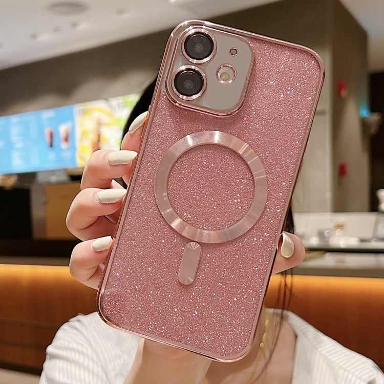 Capa de Telemóvel TPU MagSafe com Electroplating de Glitter, Para iPhone 11 Pro Max, Para iPhone 11, Para iPhone 11 Pro, Para iPhone X / XS, Para iPhone XR, Para iPhone XS Max