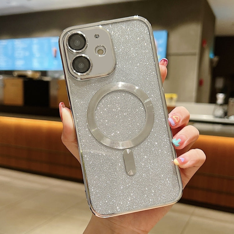Capa de Telemóvel TPU MagSafe com Electroplating de Glitter, Para iPhone 11 Pro Max, Para iPhone 11, Para iPhone 11 Pro, Para iPhone X / XS, Para iPhone XR, Para iPhone XS Max