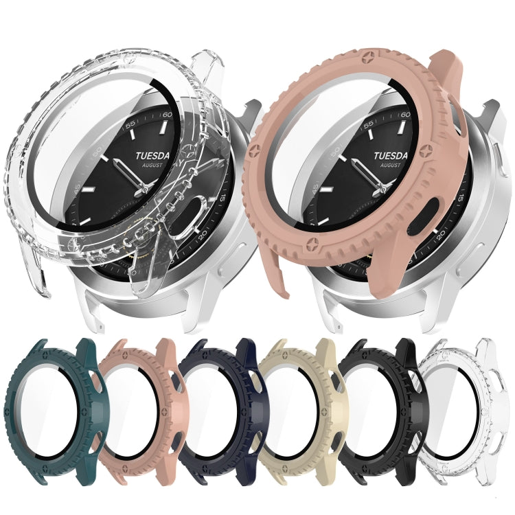 PC + Tempered Film Integrated Watch Protective Case, For Xiaomi Watch S3