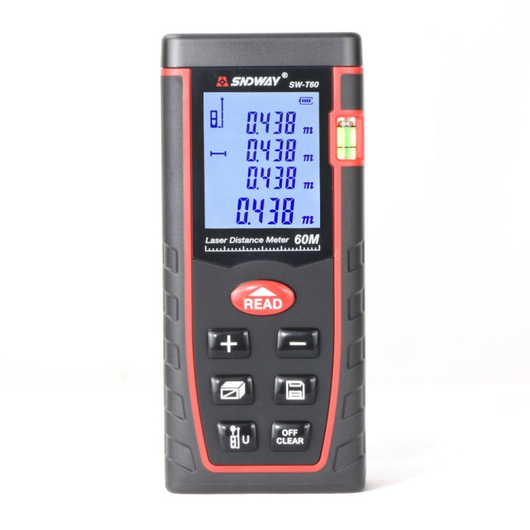 Medidor de Distância a Laser Portátil SNDWAY SW-T60, SW-T60