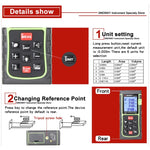 Medidor de Distância a Laser Portátil SNDWAY SW-T60, SW-T60