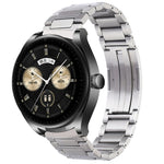 H-Shaped Folding Buckle Stainless Steel Metal Watch Band, For Huawei Watch GT4 46mm, For Huawei Watch 4 / 4 Pro, For Huawei Watch Ultimate / Buds, For Huawei Watch GT3 SE, For Huaei Watch 3 Pro New, For Huawei Watch GT3 Pro 46mm / Watch GT3 46mm       ...