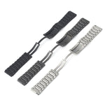 H-Shaped Folding Buckle Stainless Steel Metal Watch Band, For Huawei Watch GT4 46mm, For Huawei Watch 4 / 4 Pro, For Huawei Watch Ultimate / Buds, For Huawei Watch GT3 SE, For Huaei Watch 3 Pro New, For Huawei Watch GT3 Pro 46mm / Watch GT3 46mm       ...