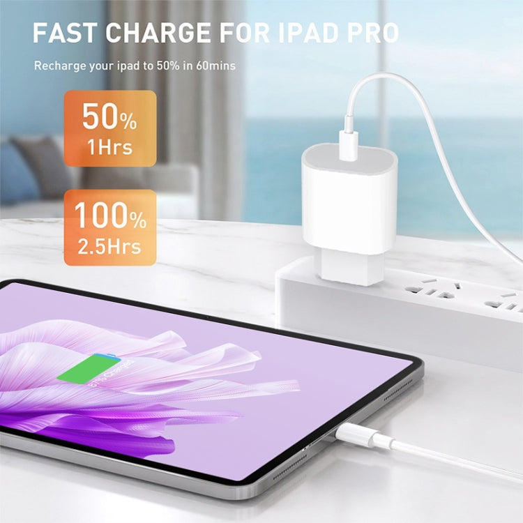 Carregador PD35W USB-C / Tipo-C com Cabo de Dados Tipo-C para Tipo-C de 1m, Ficha UE, Ficha UE + Cabo Tipo-C