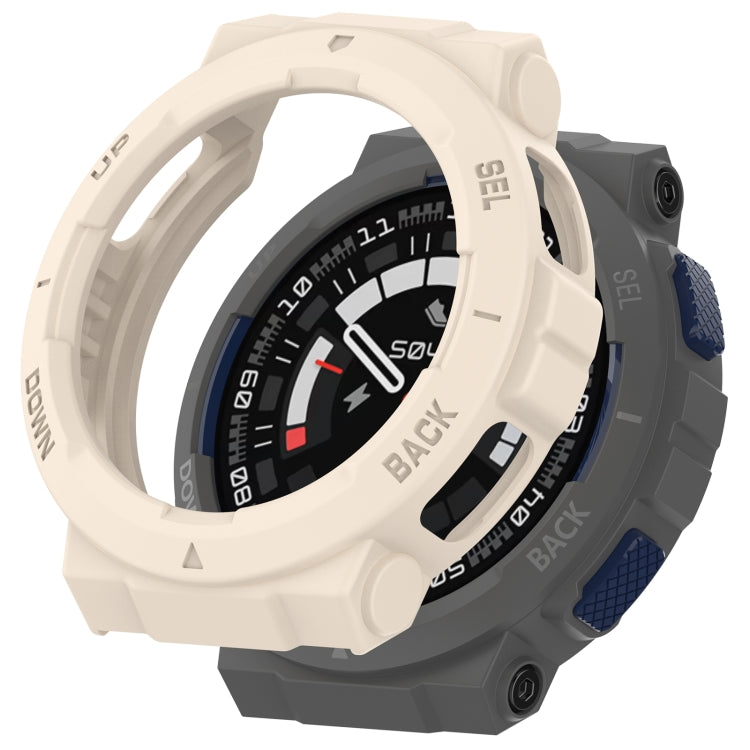 Armored Hollow Half Pack TPU Watch Protective Case, For Amazfit Active Edge A2212