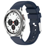 Pulseira de Silicone Lisa de Cor Sólida 20mm, Para Samsung Galaxy Watch 4 Classic 42mm, Para Samsung Galaxy Watch Active 2 44mm, Para Samsung Galaxy Watch Active 2 40mm, Para Samsung Galaxy Watch 42mm