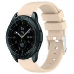 Pulseira de Silicone Lisa de Cor Sólida 20mm, Para Samsung Galaxy Watch 4 Classic 42mm, Para Samsung Galaxy Watch Active 2 44mm, Para Samsung Galaxy Watch Active 2 40mm, Para Samsung Galaxy Watch 42mm