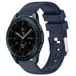 Pulseira de Silicone Lisa de Cor Sólida 20mm, Para Samsung Galaxy Watch 4 Classic 42mm, Para Samsung Galaxy Watch Active 2 44mm, Para Samsung Galaxy Watch Active 2 40mm, Para Samsung Galaxy Watch 42mm
