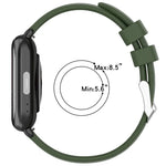 Pulseira de Silicone Lisa de Cor Sólida 20mm, Para Samsung Galaxy Watch 4 Classic 42mm, Para Samsung Galaxy Watch Active 2 44mm, Para Samsung Galaxy Watch Active 2 40mm, Para Samsung Galaxy Watch 42mm