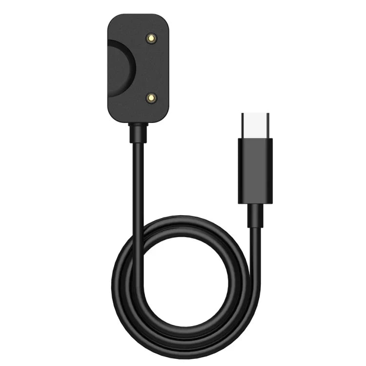 Cabo de Carregamento para Smartwatch Samsung Galaxy Fit 3 SM-R390 com Chip, Tipo-C / USB-C, USB-A