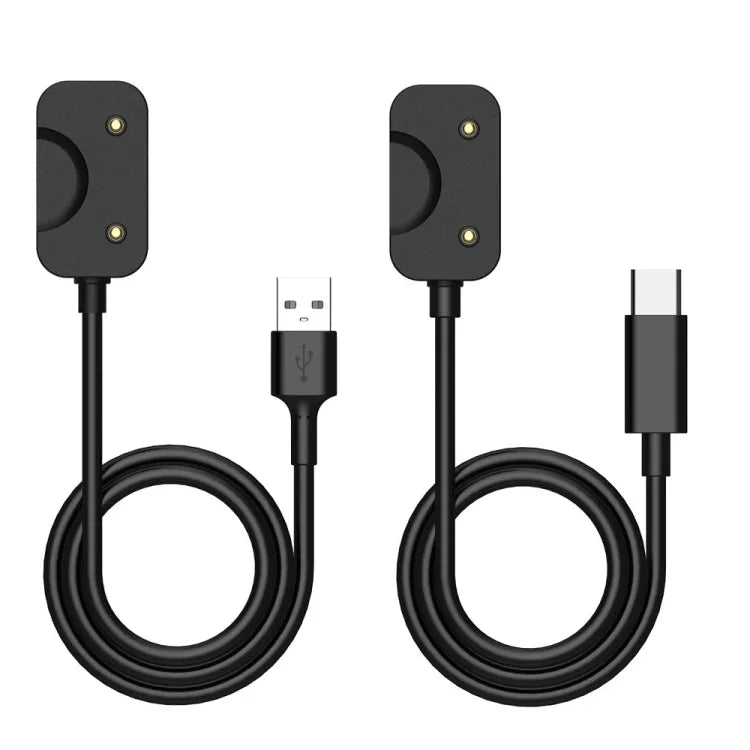 Cabo de Carregamento para Smartwatch Samsung Galaxy Fit 3 SM-R390 com Chip, Tipo-C / USB-C, USB-A