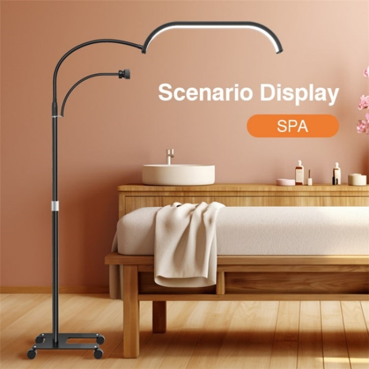 Lâmpada LED Lunar de Pé HD-G63X com Dimerização Remota, Lâmpada de Beleza para Manicure e Pestanas, Plugue US, Plugue UK, Plugue EU, Plugue AU