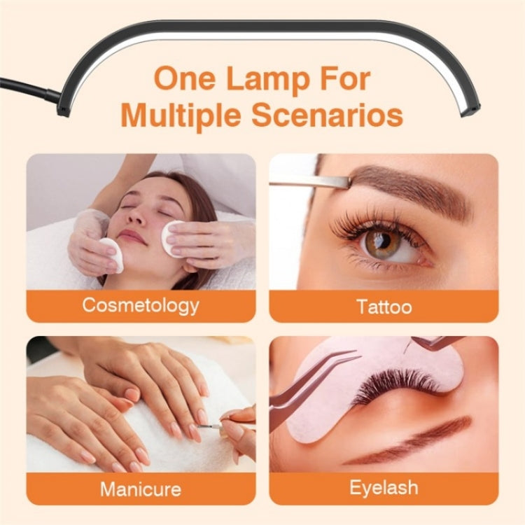 Lâmpada LED Lunar de Pé HD-G63X com Dimerização Remota, Lâmpada de Beleza para Manicure e Pestanas, Plugue US, Plugue UK, Plugue EU, Plugue AU
