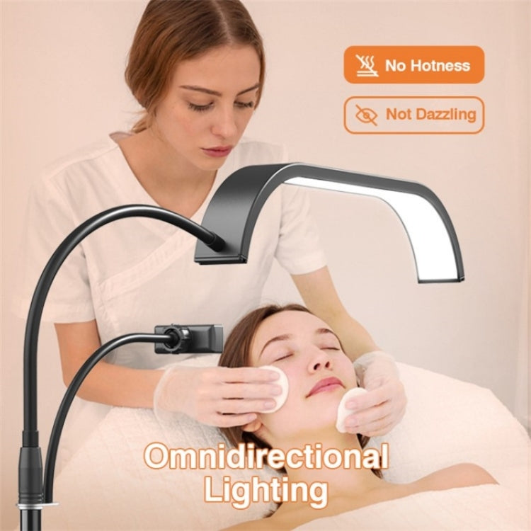Lâmpada LED Lunar de Pé HD-G63X com Dimerização Remota, Lâmpada de Beleza para Manicure e Pestanas, Plugue US, Plugue UK, Plugue EU, Plugue AU