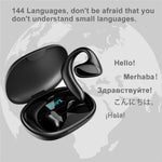 Auriculares Bluetooth TWS Tradutor de Voz Inteligente com Redução de Ruído M8, Tradução em 144 Línguas, M8