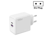 Carregador de Telemóvel USB 67W / Tipo-C PD 33W de Carregamento Super Rápido com Protocolo Completo, Ficha UE, Ficha UE