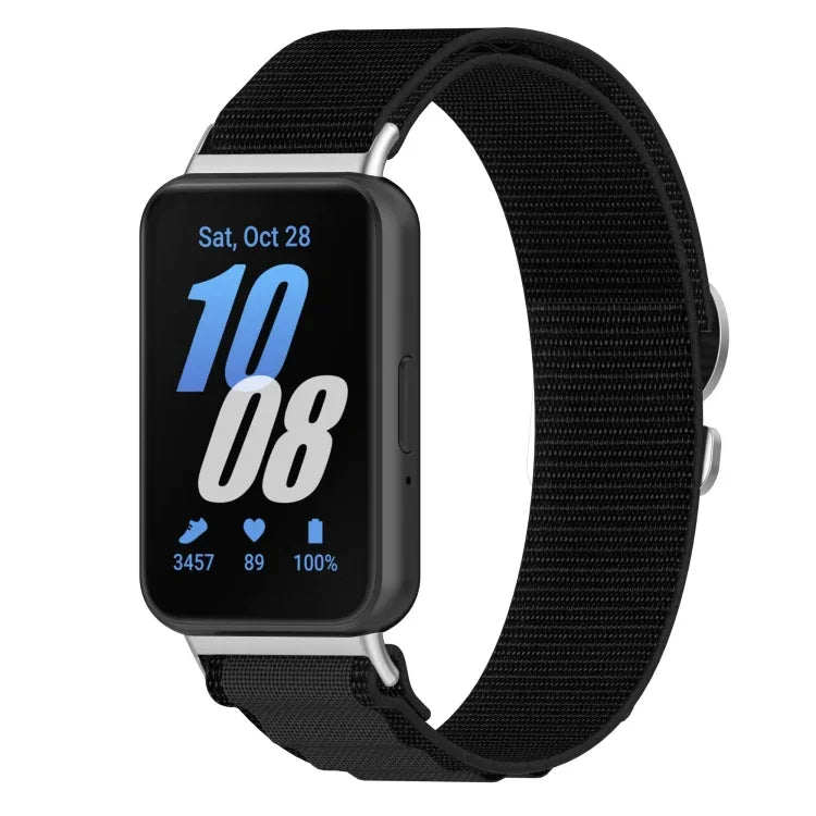 Correia de Relógio em Nylon Canvas, Para Samsung Galaxy Fit 3