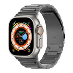 I-Shaped Titanium Watch Band, For Apple Watch SE 2023 44mm, For Apple Watch Ultra 2 49mm, For Apple Watch Series 9 45mm, For Apple Watch Ultra 49mm, For Apple Watch Series 8 45mm, For Apple Watch SE 2022 44mm, For Apple Watch Series 7 45mm