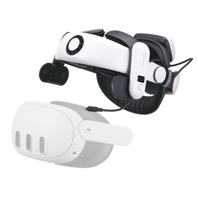 BOBOVR S3 Pro Para Meta Quest 3 VR Correia de Cabeça com Bateria de 10000mAh, S3 Pro