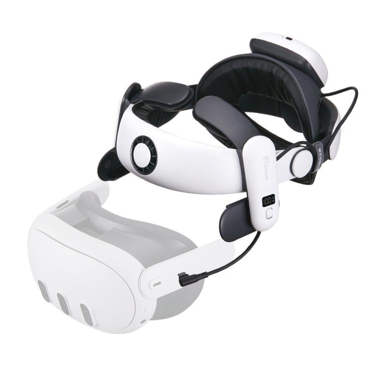BOBOVR S3 Pro Para Meta Quest 3 VR Correia de Cabeça com Bateria de 10000mAh, S3 Pro