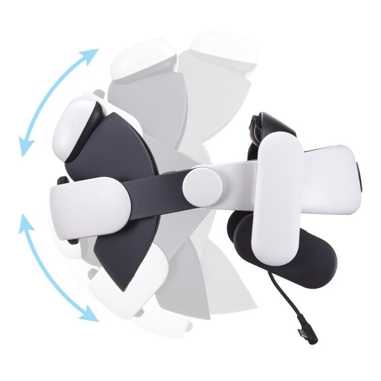 BOBOVR S3 Pro Para Meta Quest 3 VR Correia de Cabeça com Bateria de 10000mAh, S3 Pro